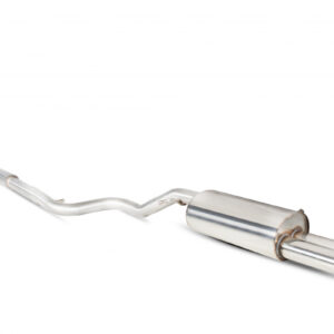 Scorpion Resonerend cat back systeem Peugeot 208 GTI 1.6t 1