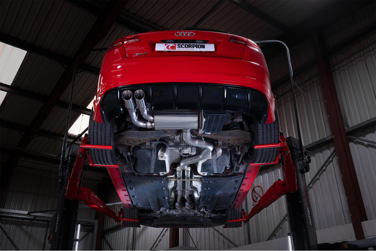 Scorpion Sportbacksysteem Audi RS3 8P 2011 2012 04