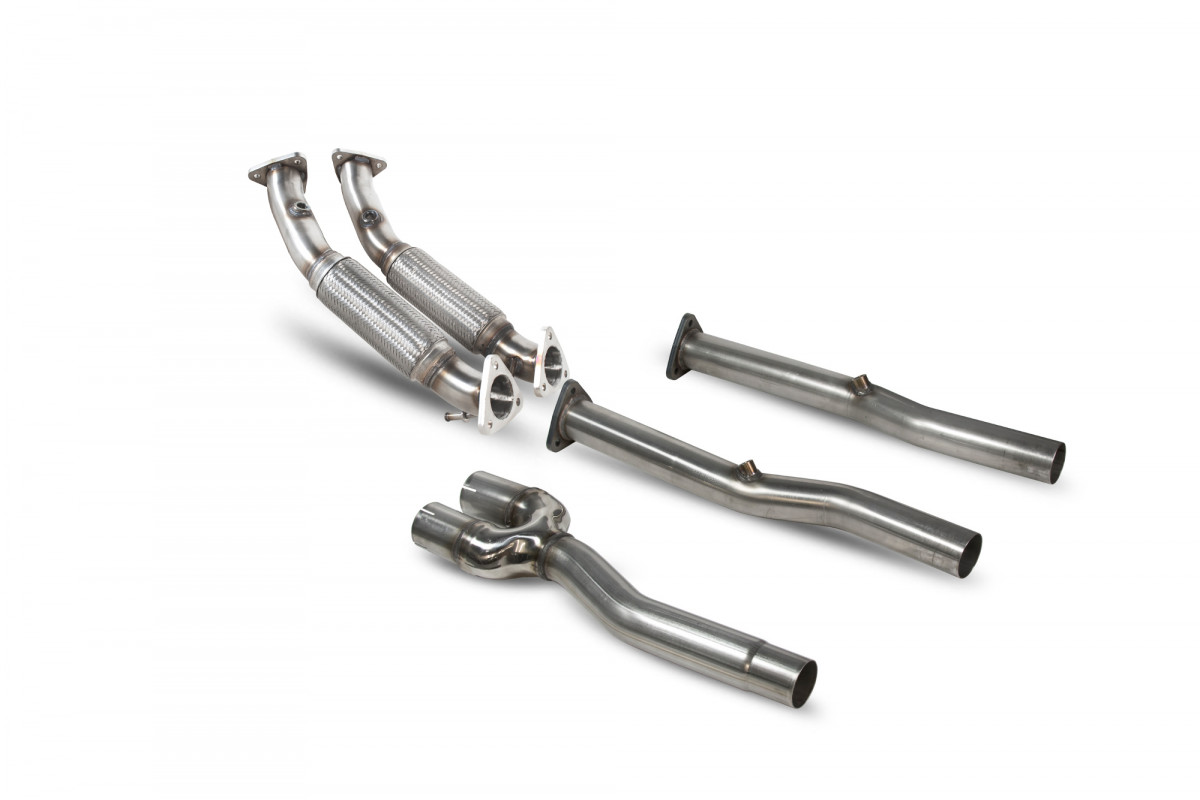 Scorpion Twin De cat Sectie Golf 5 R32 2