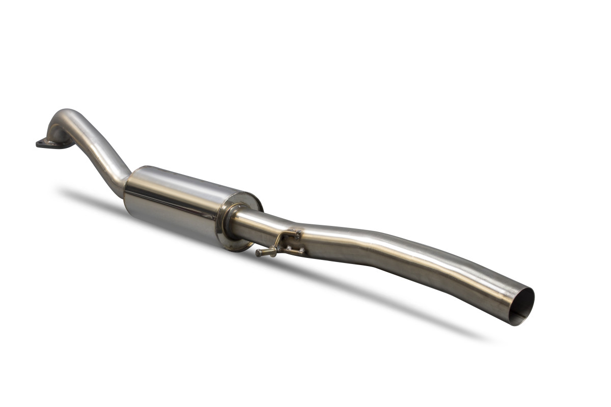 Scorpion achterdemper Cat Back upgrade Ford MK7 Fiesta 02