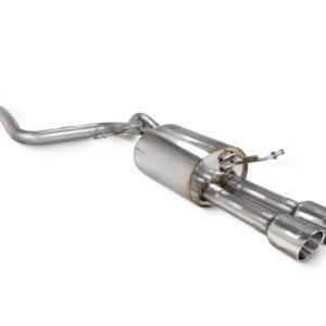 Scorpion niet resonerend Cat Back systeem Ford MK7 Fiesta 01