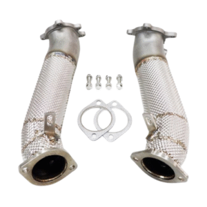 Downpipe 3.5" Nissan GT-R R35 - Gegoten + Hitteschild - Endura Motorsport