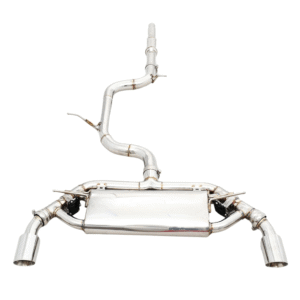 Endura Catback uitlaatsysteem Golf 8 GTI - Kleppen + Afstandsbediening