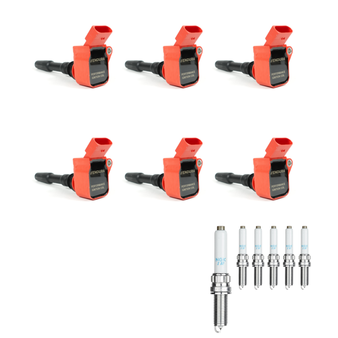 MEGADEAL: Endura Performance Bobines + NGK Racing Bougies 2.9 / 3.0 TFSI (RS5 B9 / Panamera)