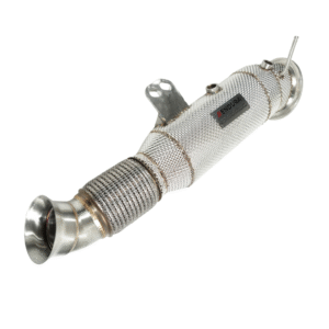 Endura Motorsport Downpipe met Heatshield - BMW X3 X4 X5 X6 X7 40i / 45e - B58 OPF