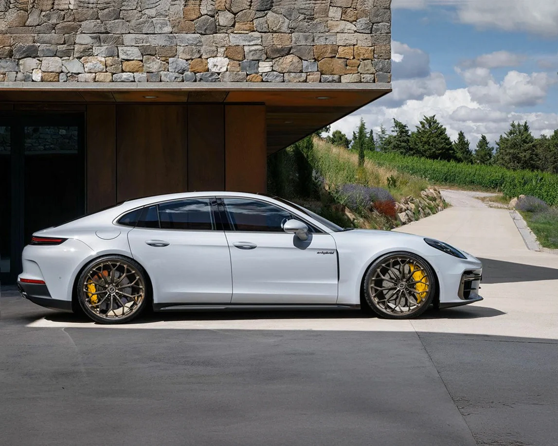 Airmatic lowering links for Porsche Panamera G3 976 with air suspension 2