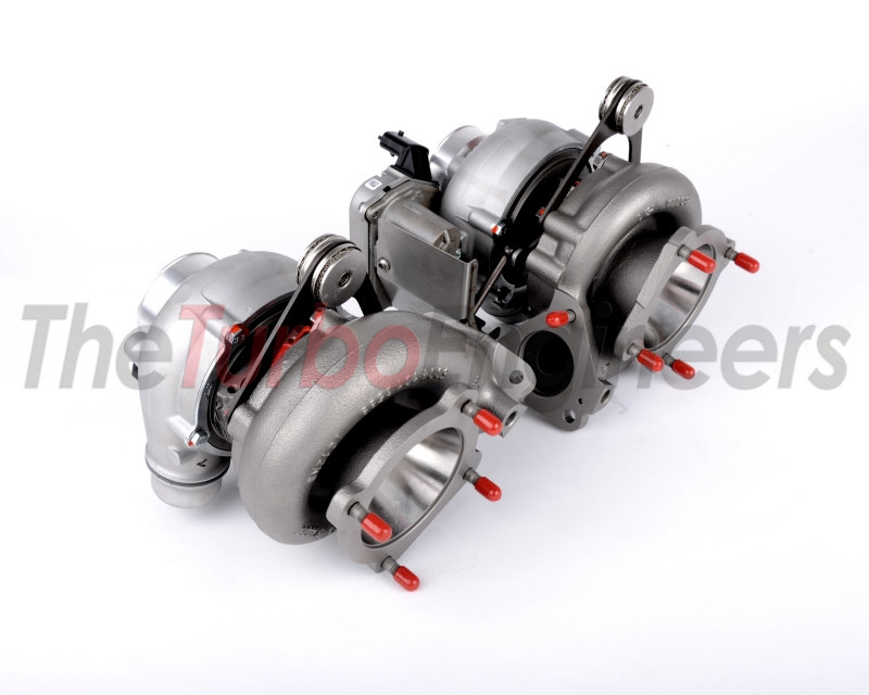 TTE1000 upgrade turbos voor Porsche 991 Turbo S 4