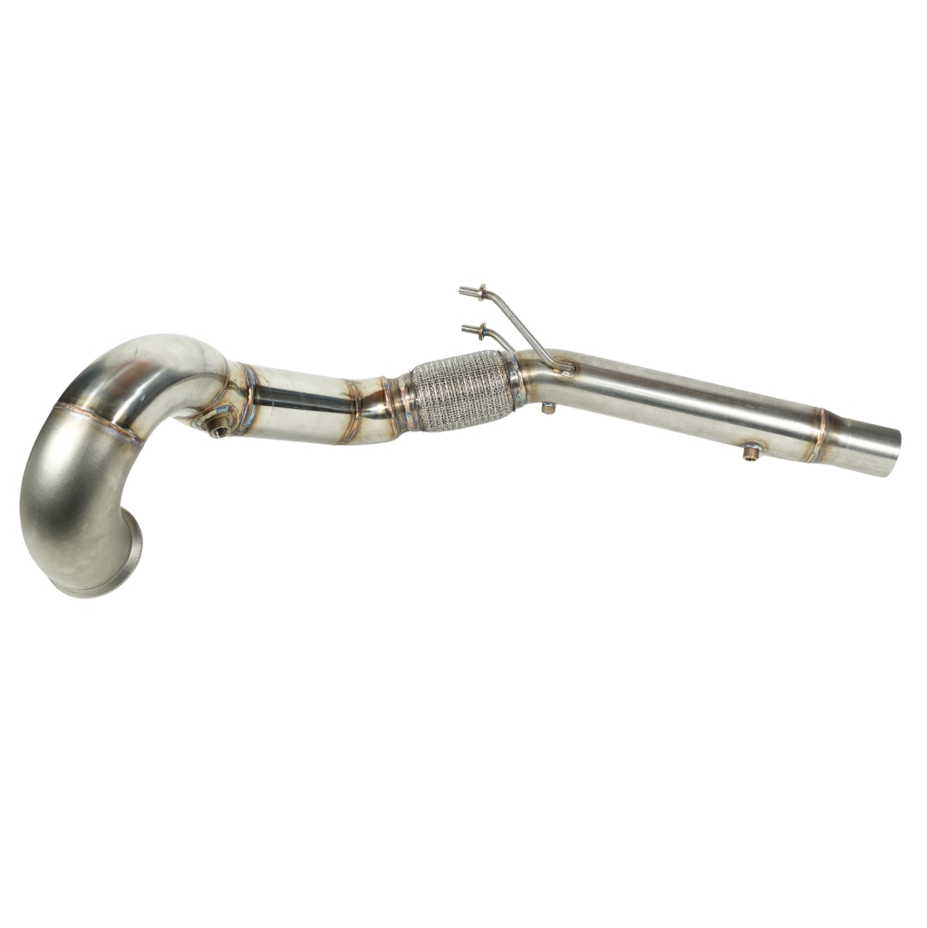 Endura V2 - Downpipe 3.5" Cast Elbow - Golf 7 / 7.5 GTI, Leon 5F, TT 8S, Octavia 5E - 1.8 / 2.0 TSI EA888.3 MQB